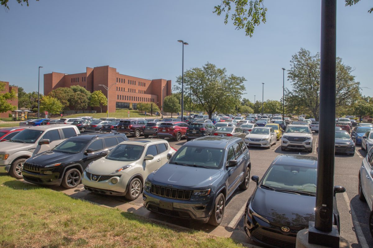 Lot 9W, just south of Elliott Hall. 9W and lot 9E will be closed Thursday, Aug. 14, for student orientation. 
