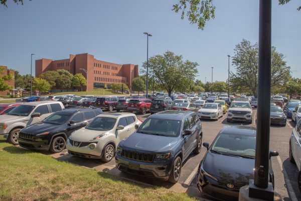 Lot 9W, just south of Elliott Hall. 9W and lot 9E will be closed Thursday, Aug. 14, for student orientation. 