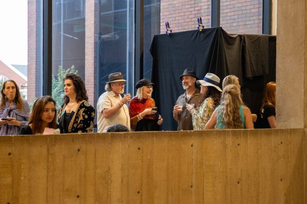 The Ulrich Museum of Art offered food, drink, mehndi, live music and dance at their Fall 2025 Exhibition Opening Celebration. Interactive craft activities and a photobooth were also available to attendees.