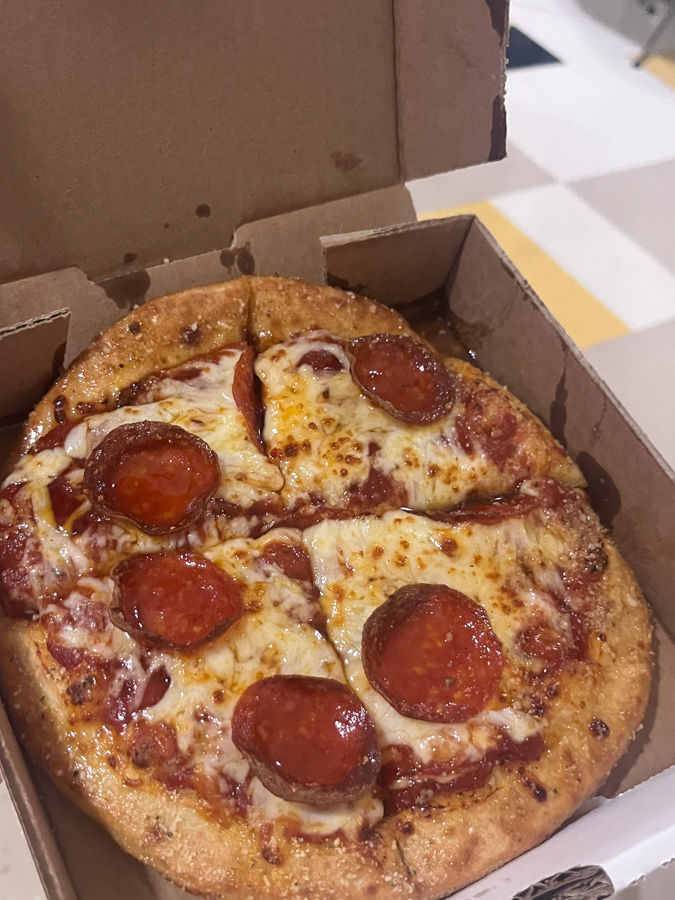 Shocker Grill and Lane’s pizza of the month, hot honey pepperoni