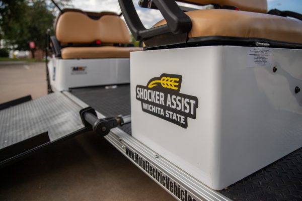 The new Shocker Assist cart has various features including wheelchair ramp.