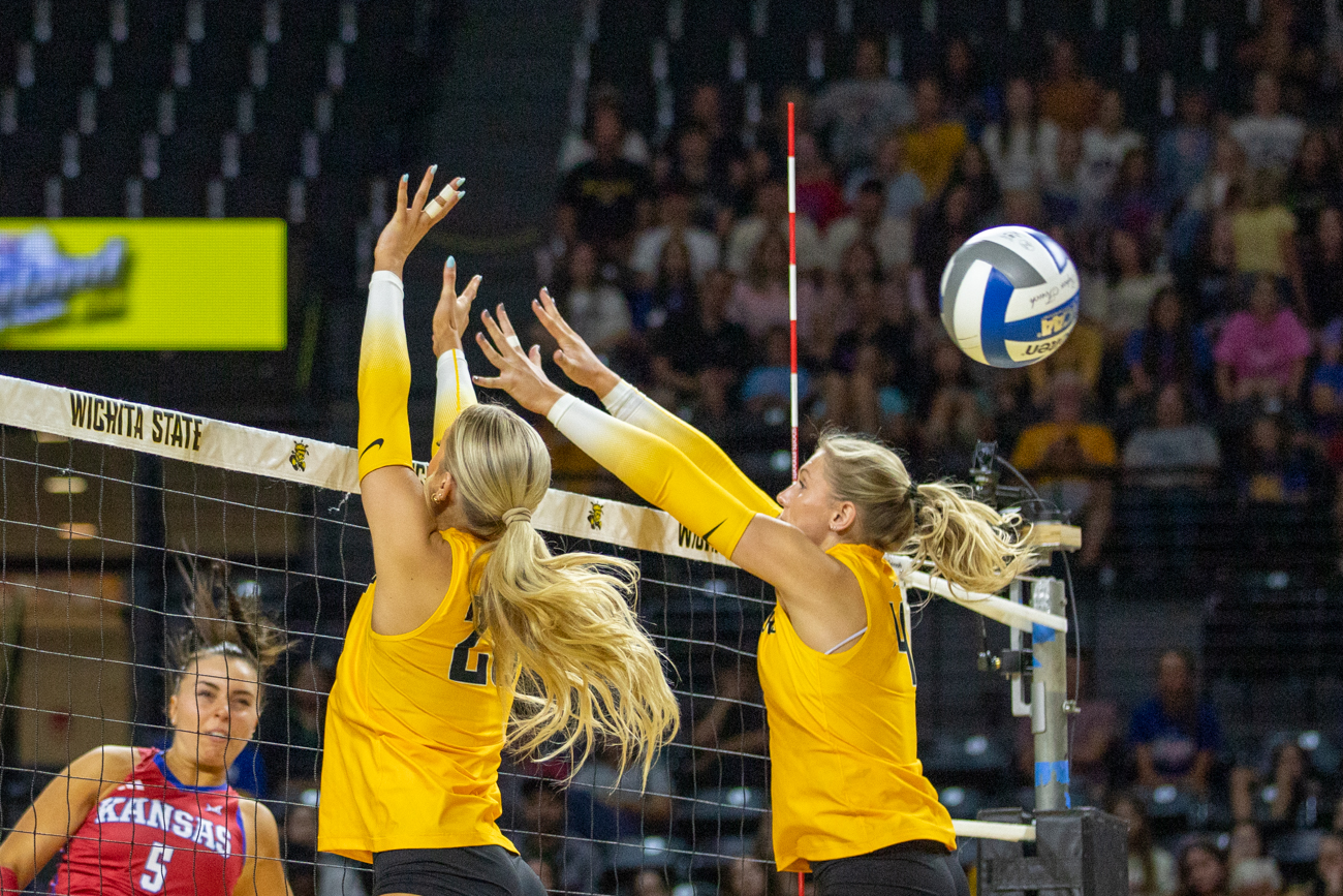 Shocker volleyball overwhelmed by No. 17 Kansas