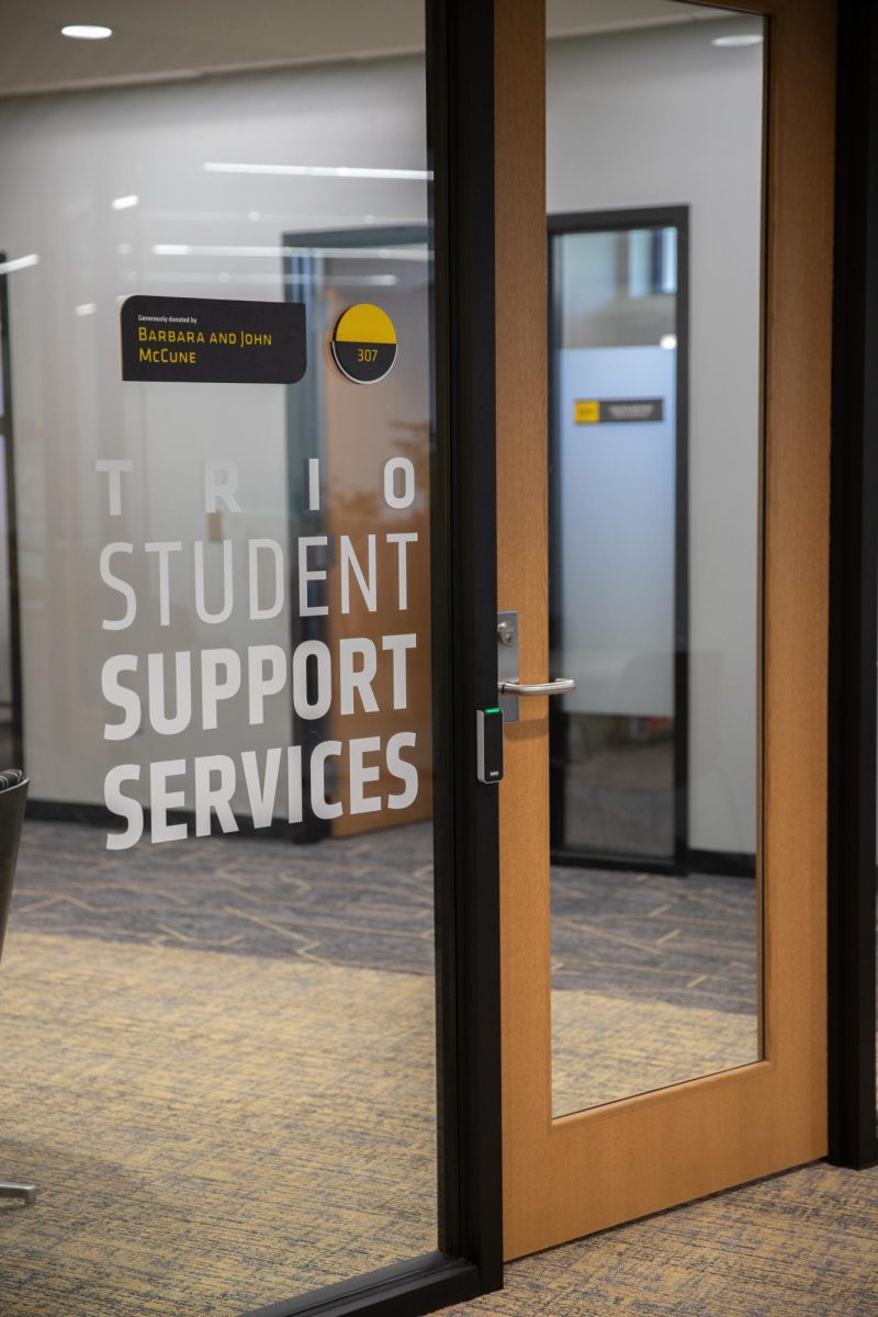 The TRIO Student Support Services office in the Shocker Success Center. 