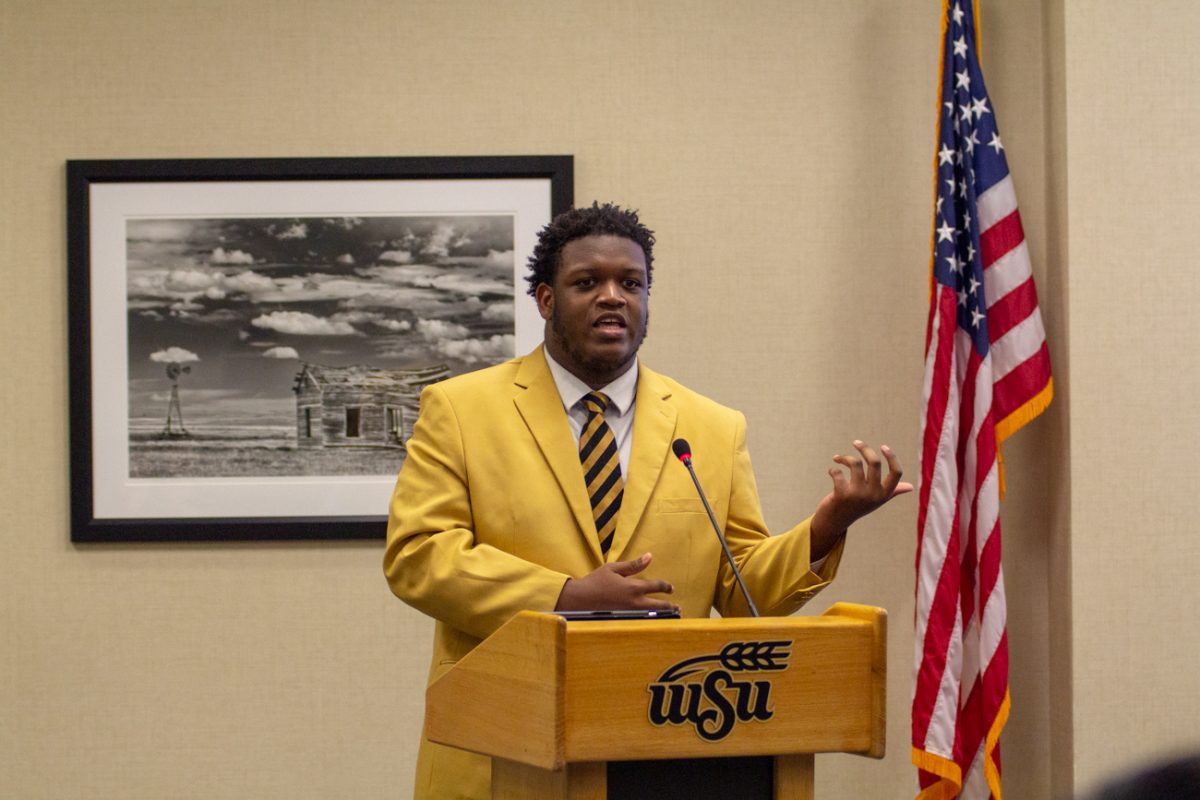 International Senator AJ Haynes speaks on behalf of international student holidays. The resoultion would be for international student's public holidays to be recognized by the university