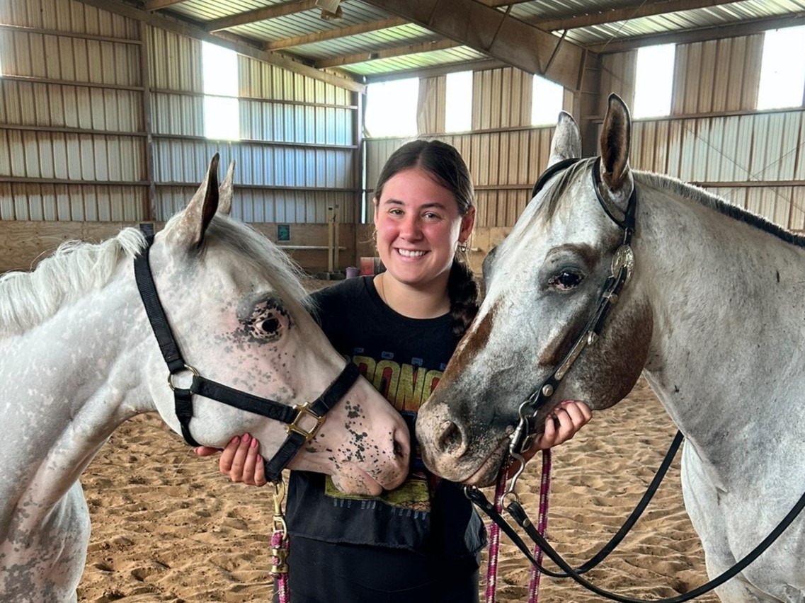 Kelli DeSpain with her horses. (Photo courtesy of Kelli DeSpain)