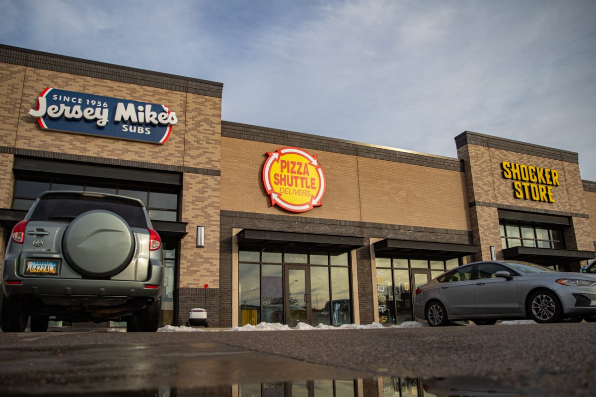 The new Pizza Shuttle location at Braeburn Square. 