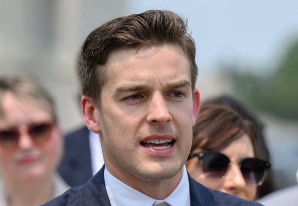 Matthew “MatPat” Patrick speaks at the Creators Caucus in June 2025. The caucus was created by Reps. Yvette D. Clarke (D-NY) and and Beth Van Duyne (R-TX) as an effort to engage content creators in the policy making process. (Photo courtesy of the United States Congress.)