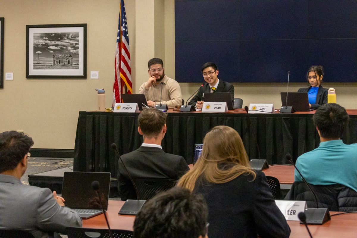 The Student Senate meets for its last weekly meeting of the academic year on May 6. The senate will begin meeting weekly again in August.